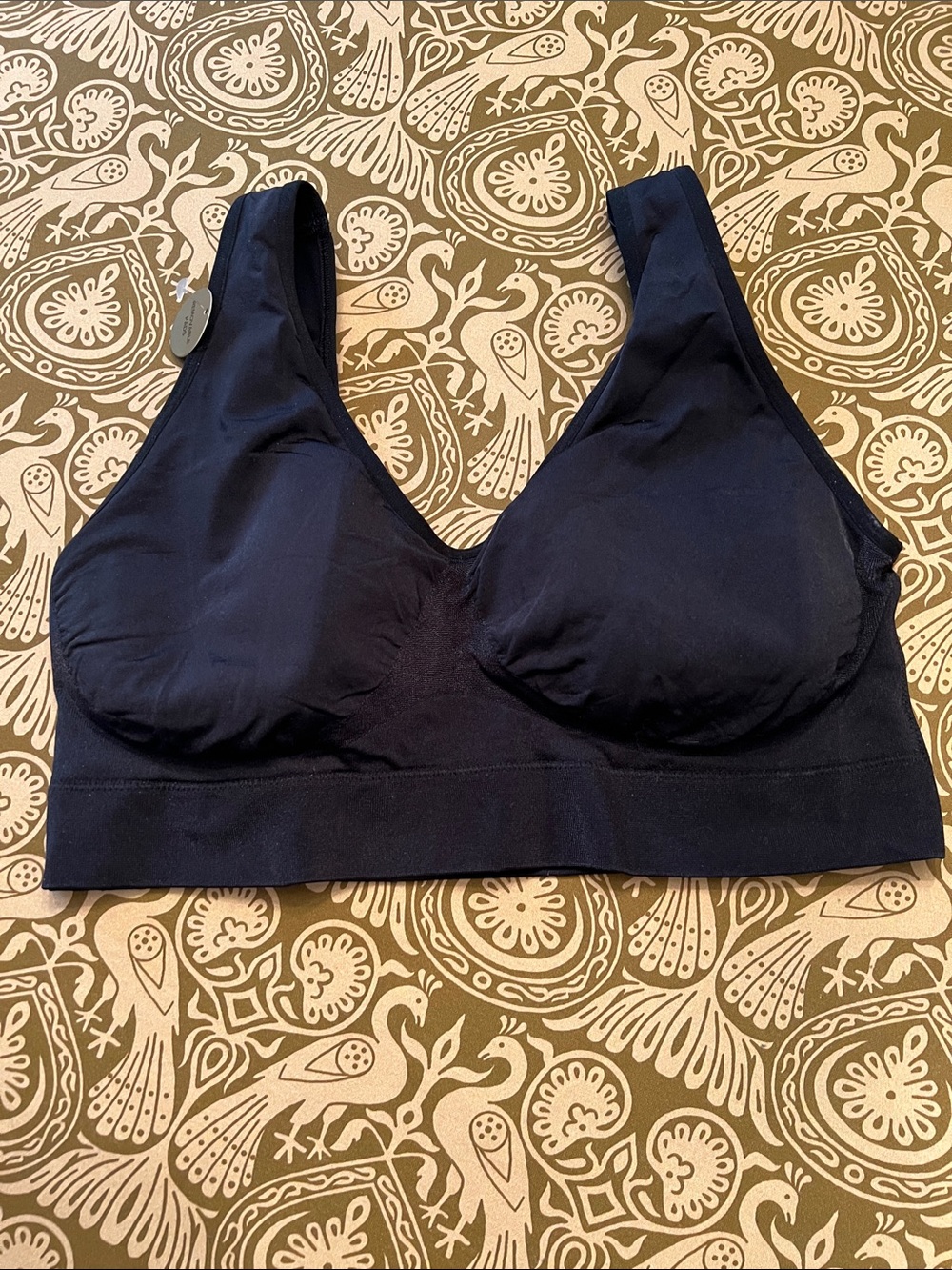 Wacoal Black Wireless Seamless Sports Bra